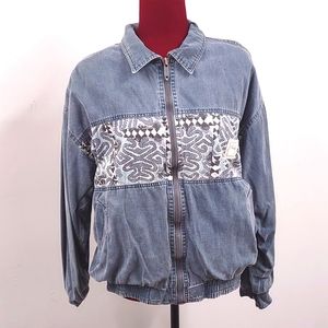 Rare Rusty Denim Jacket Corduroy